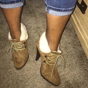 Ladies High Heel Booties 9